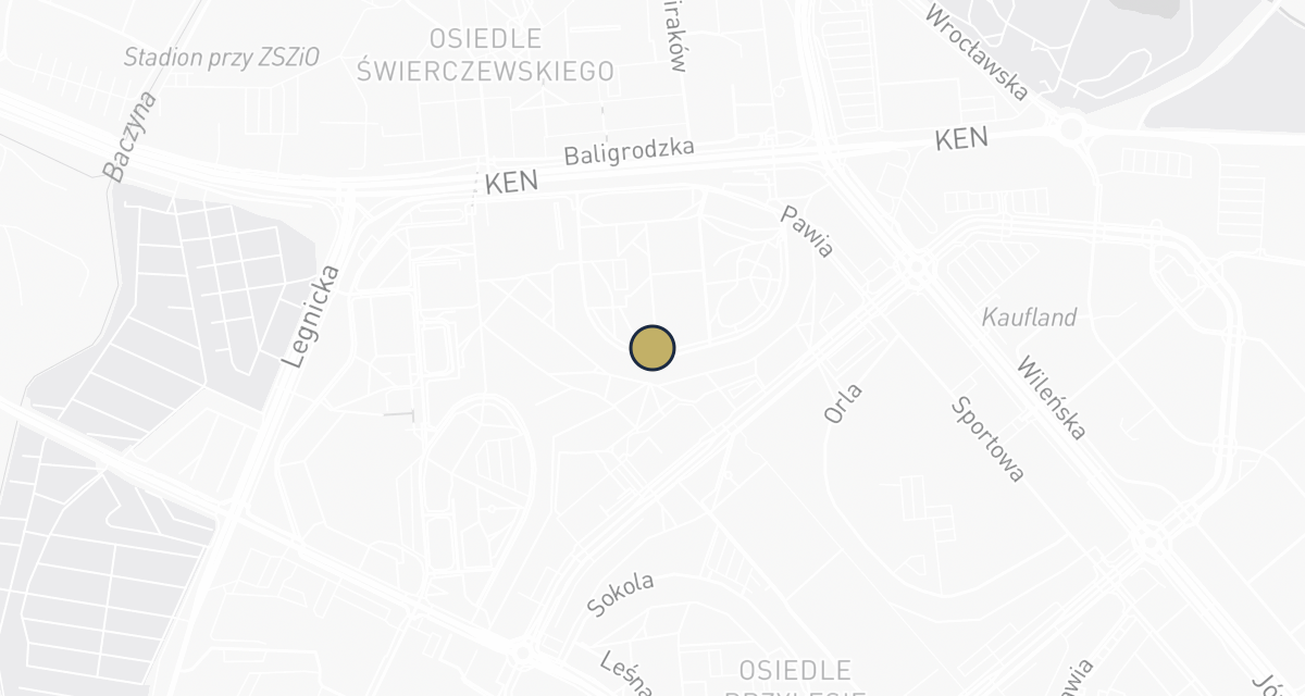 Mapa dojazdu: Centrum Weterynarii, Przychodnia Weterynaryjna Zdrowy Pupil w Lubinie