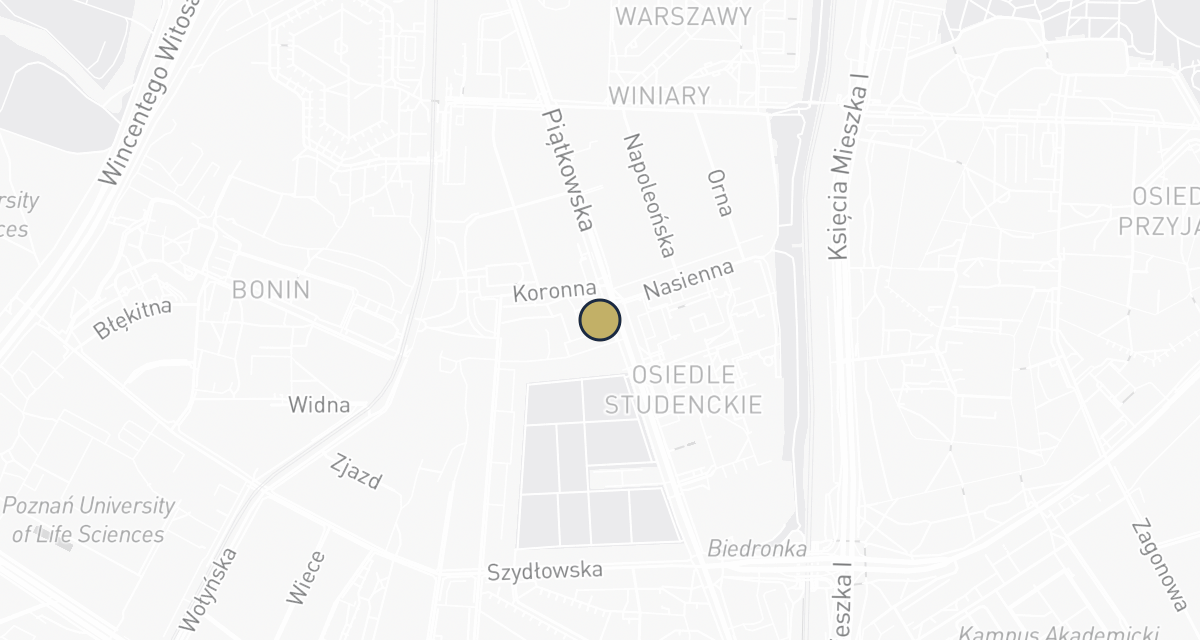 Mapa dojazdu: Gabinet weterynaryjny Katarzyna Gryglewska