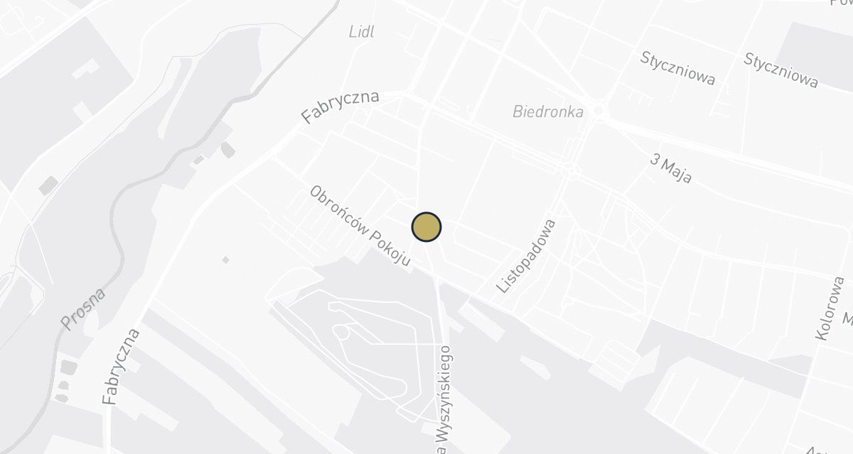 Mapa dojazdu: Gabinet Weterynaryjny AMICUS