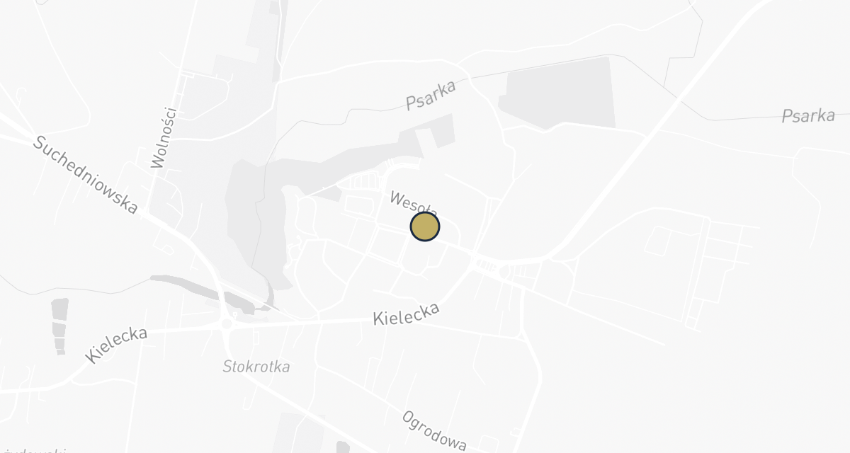 Mapa dojazdu: Gabinet weterynaryjny