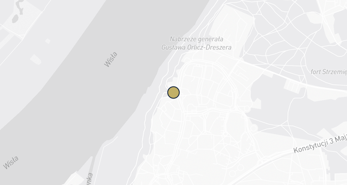 Mapa dojazdu: Nad Wisłą s.c.