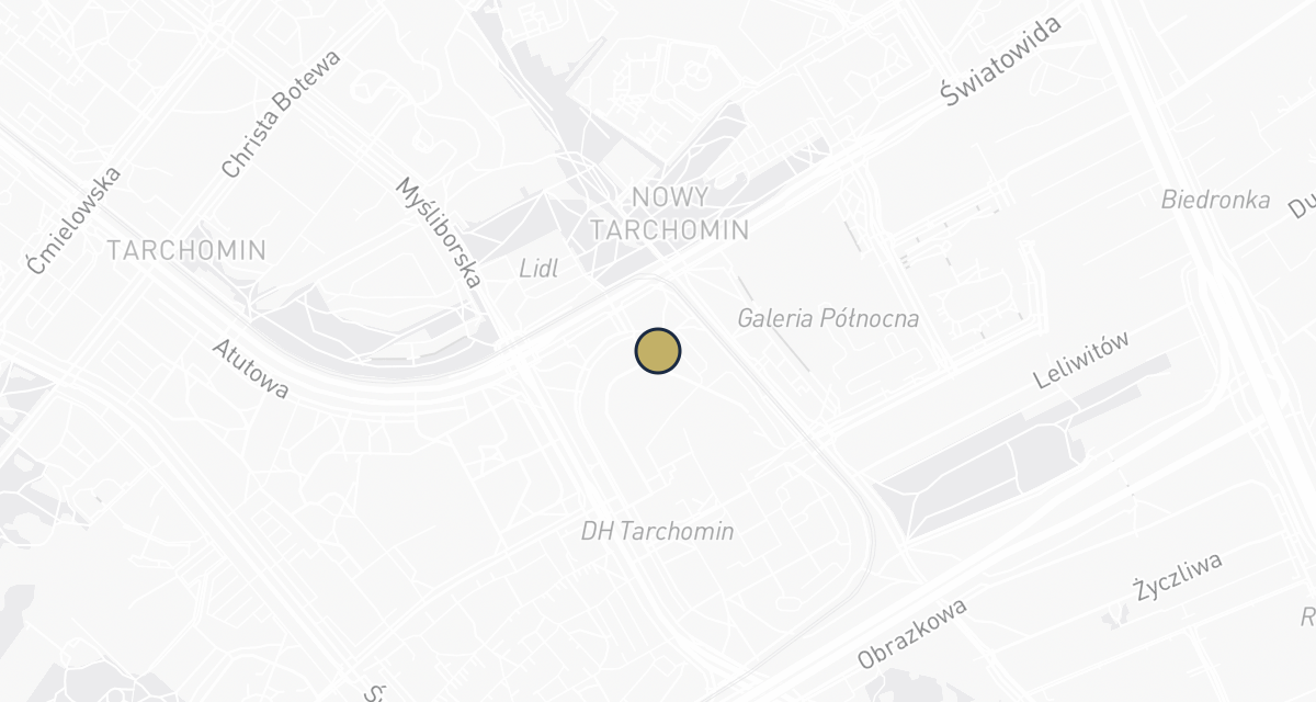 Mapa dojazdu: Centrum zdrowia małych zwierząt