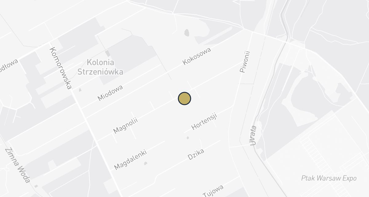 Mapa dojazdu: Medycyna Behawioralna Zwierząt lek. wet. Joanna Iracka