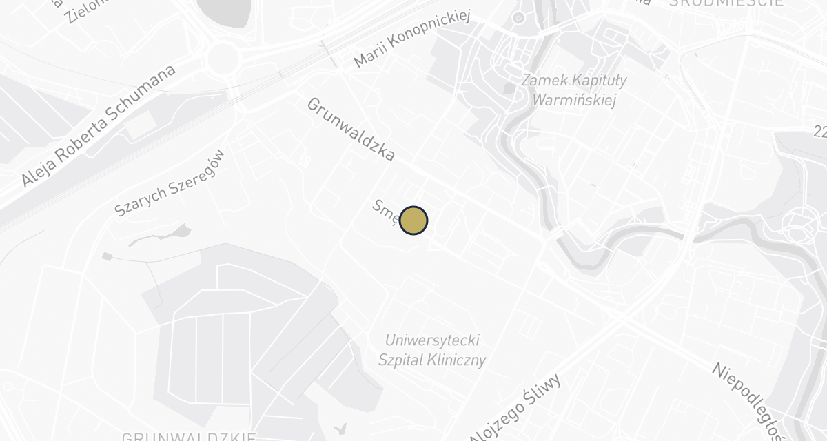 Mapa dojazdu: Medican. Lecznica dla zwierząt