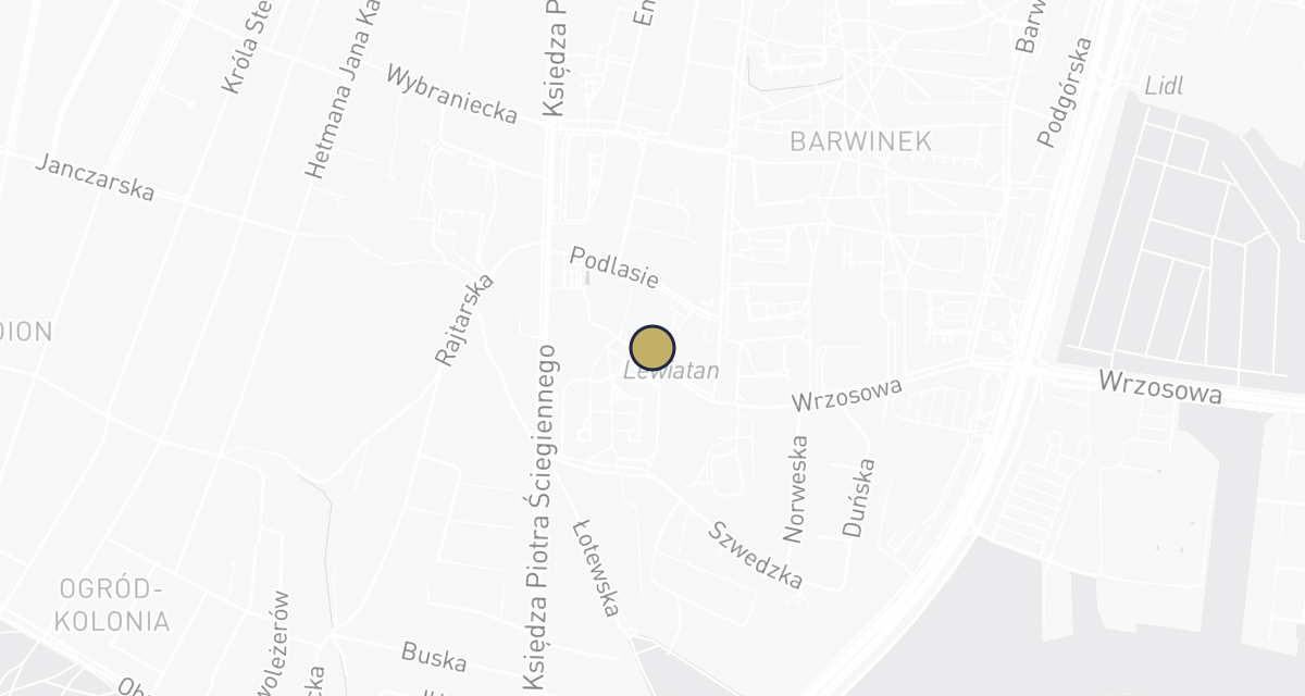 Mapa dojazdu: Kwieciński Łukasz. Przychodnia weterynaryjna