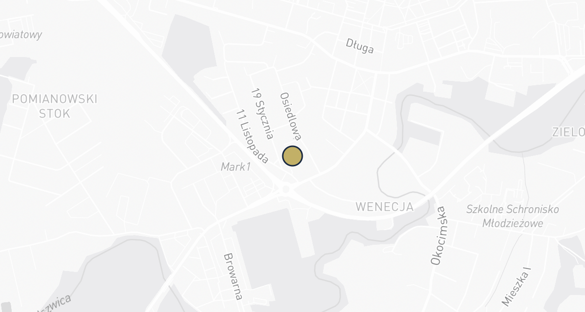 Mapa dojazdu: Przychodnia Weterynaryjna Czaja RONDO VET