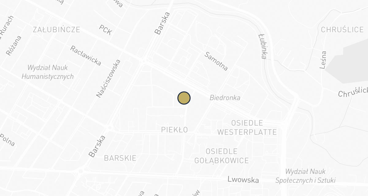 Mapa dojazdu: GORVET - przychodnia dla zwierząt