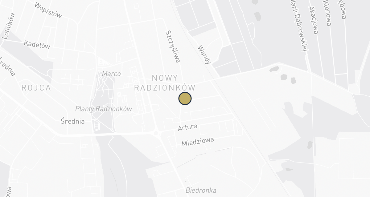 Mapa dojazdu: Przychodnia Weterynaryjna Regina Boroń — Weterynarz Radzionków Rojca