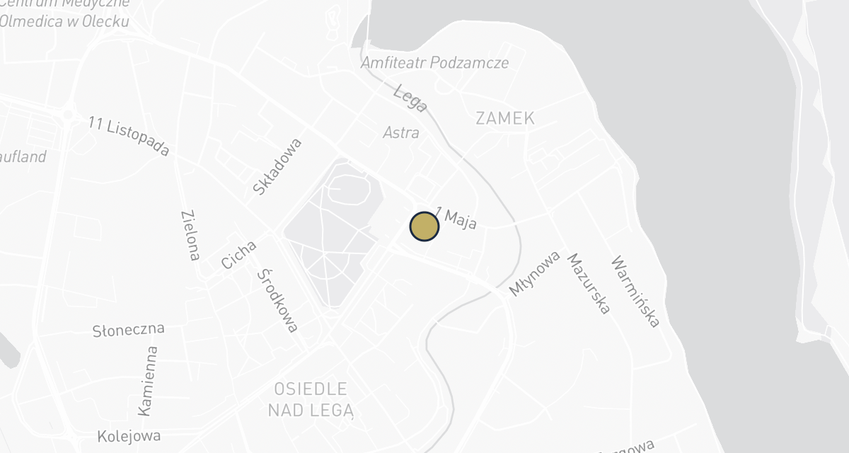 Mapa dojazdu: Gabinet Filemon Olecko