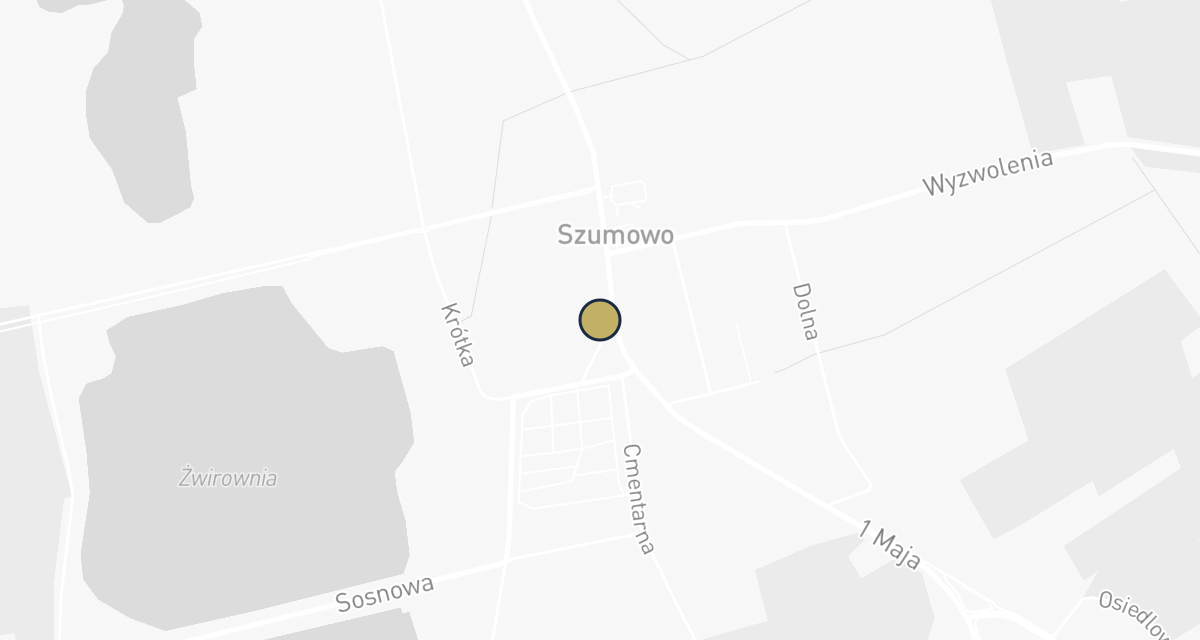 Mapa dojazdu: Gabinet Weterynaryjny VETiVET W.Dymerski i A.Koda