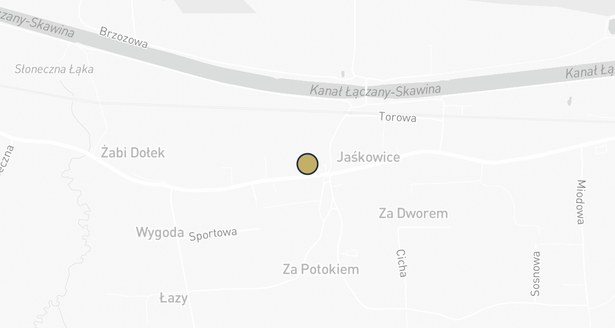 Mapa dojazdu: GABINET WETERYNARYJNY ANACEUM JAŚKOWICE