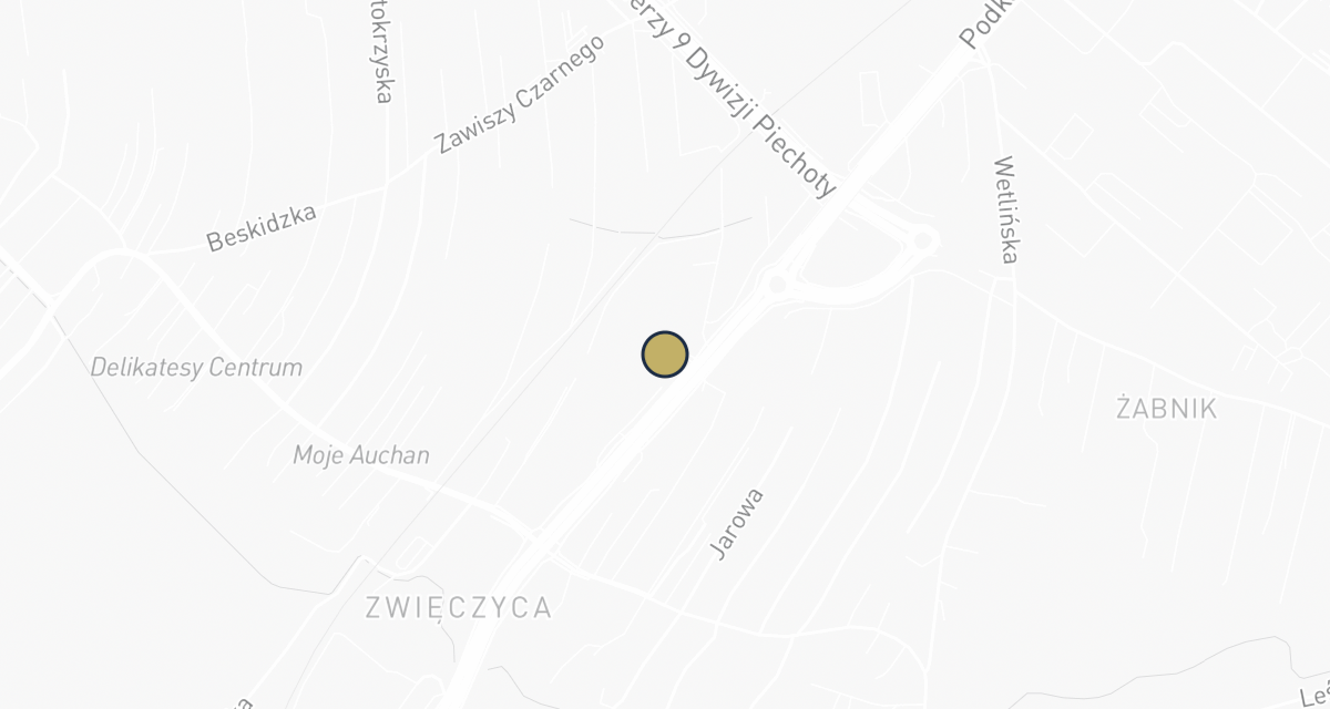 Mapa dojazdu: "PODKARPACKA 52" Przychodnia weterynaryjna, lek.wet Rafał Matusz