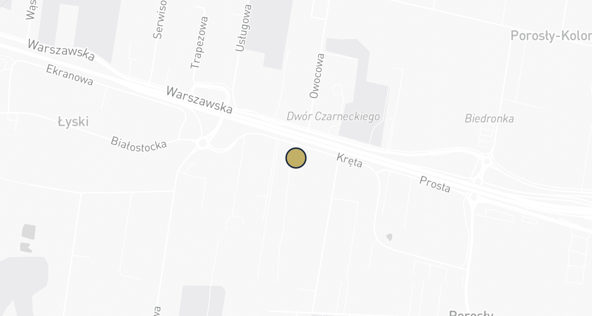 Mapa dojazdu: Animal Pharma Białystok. Gabinet weterynaryjny specjalizujący się w opiece nad stadami drobiu