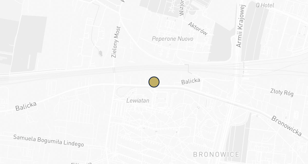 Mapa dojazdu: Vet Premium Balicka - Specjalistyczna Przychodnia Weterynaryjna