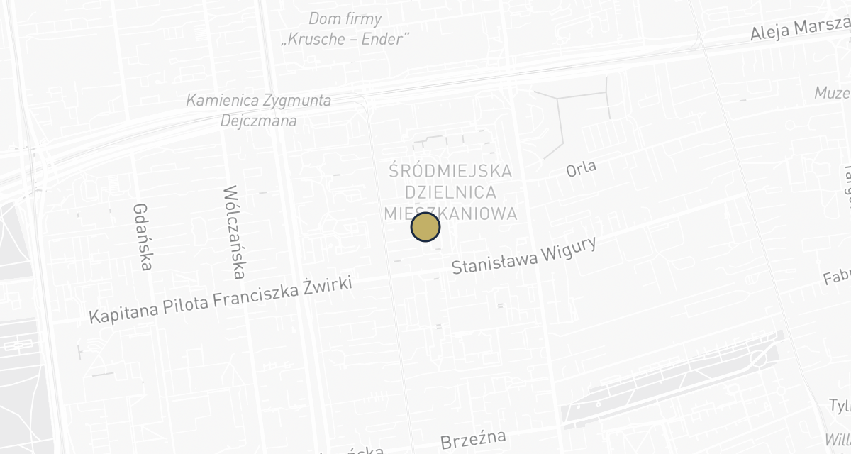 Mapa dojazdu: Przychodnia Weterynaryjna Manhattan