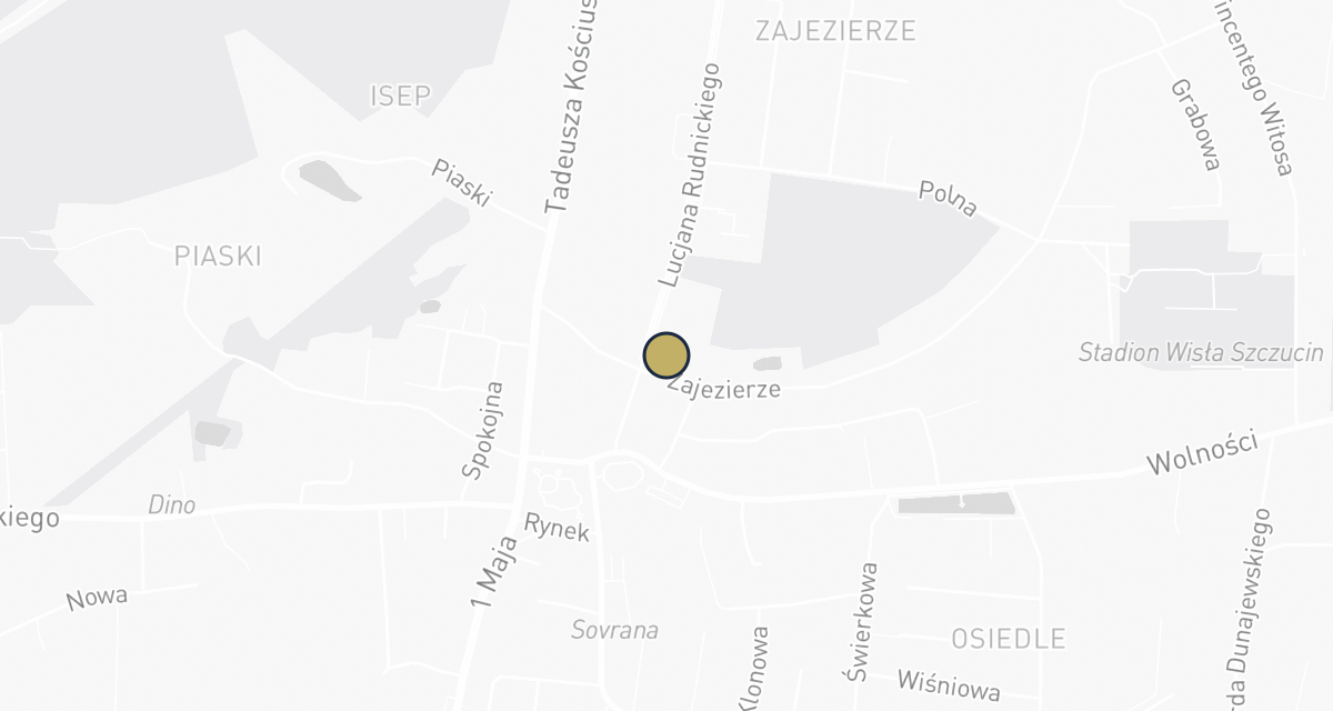 Mapa dojazdu: Vetus. Lecznica zwierząt