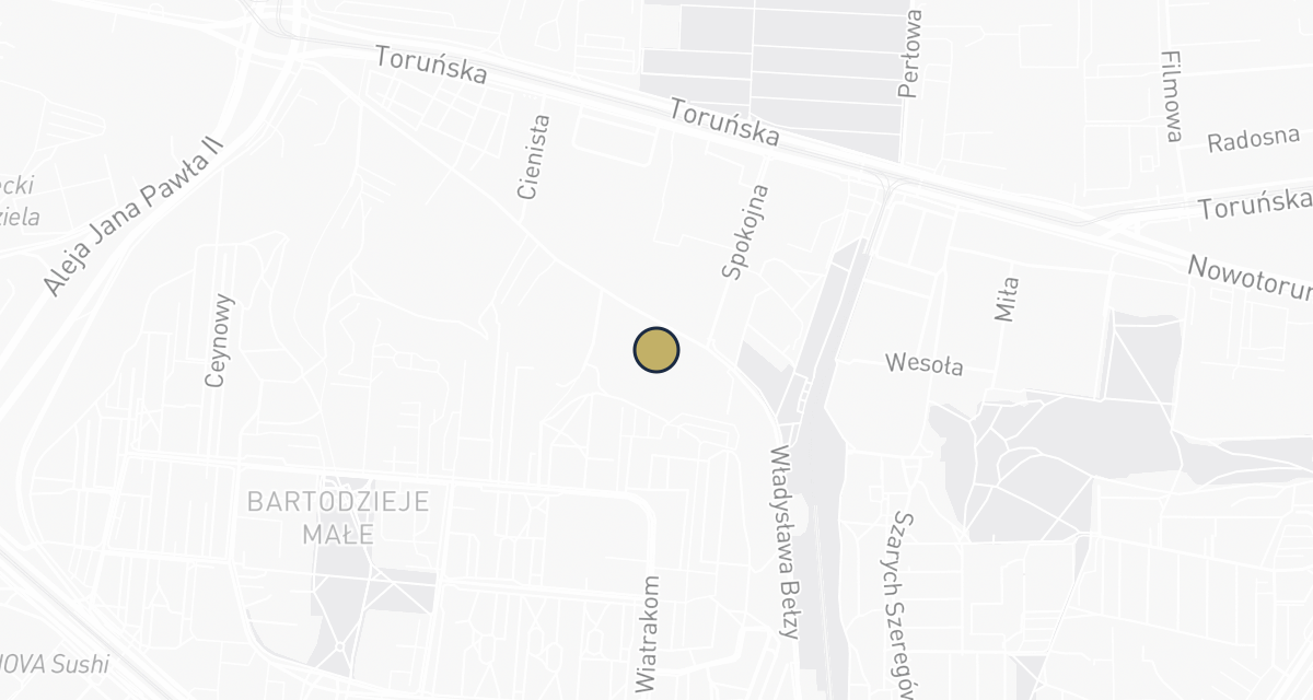 Mapa dojazdu: Klinika Weterynaryjna Centrum Sp.Zo.o.