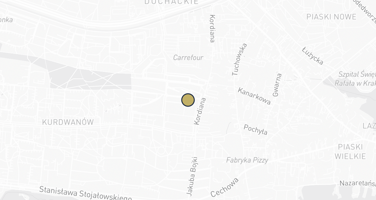 Mapa dojazdu: KordianaVet - Przychodnia Weterynaryjna