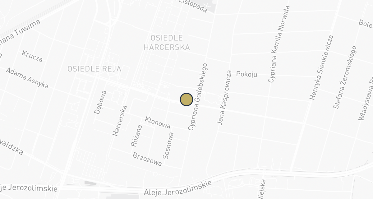 Mapa dojazdu: Cztery Łapy Gabinet Weterynaryjny