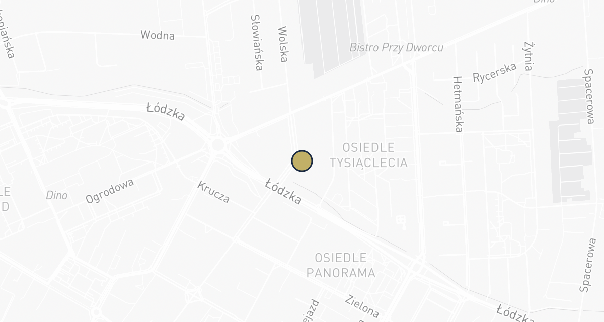 Mapa dojazdu: Przychodnia dla zwierząt Gaja i Przyjaciele