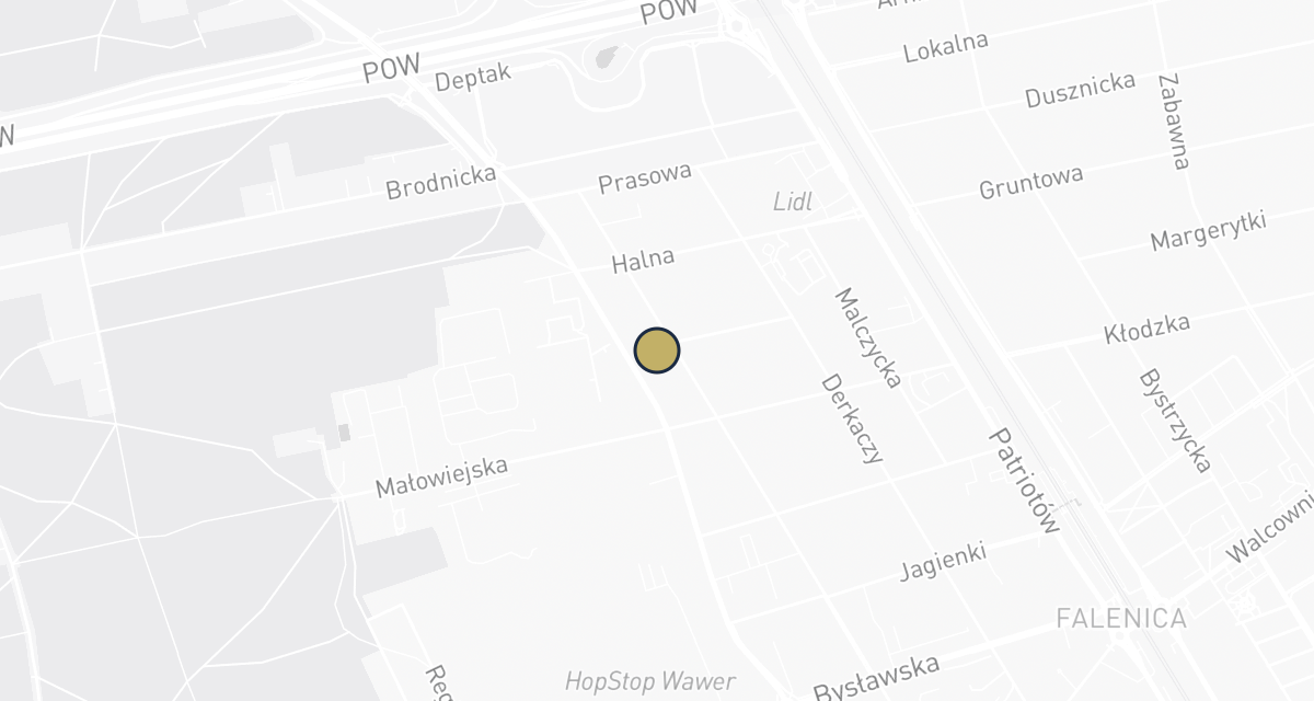 Mapa dojazdu: Przychodnia Weterynaryjna VetiCare