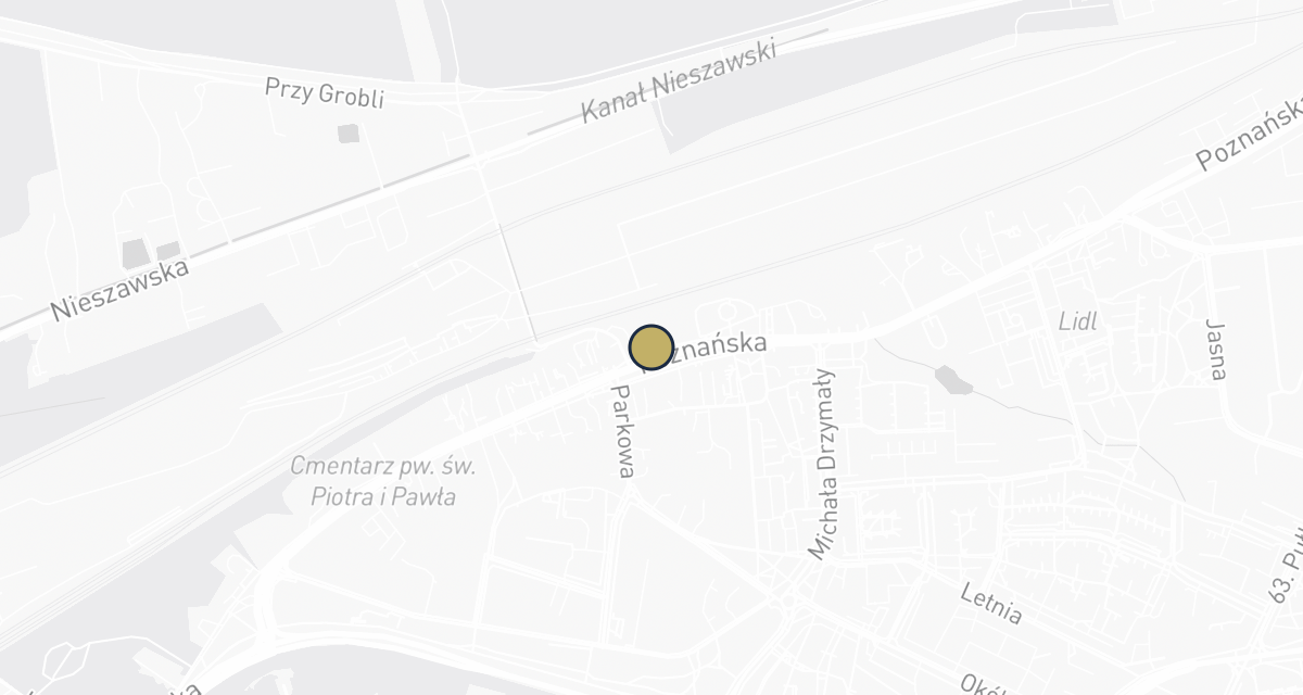 Mapa dojazdu: Przychodnia weterynaryjna TOPVET Anna, Aleksander Muszyńscy s.c.