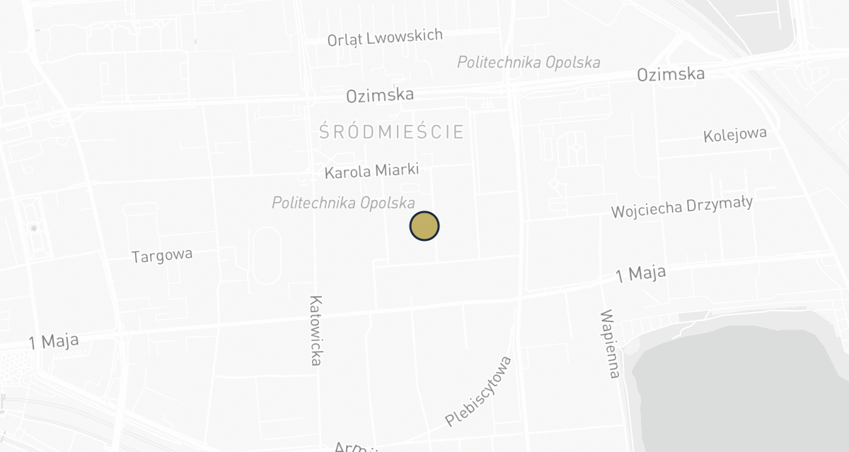 Mapa dojazdu: Przychodnia Weterynaryjna Eden Słowackiego Tomasz Pięknik