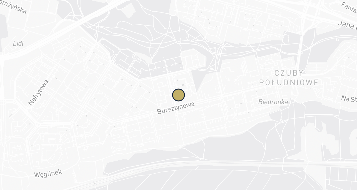 Mapa dojazdu: Gabinet Weterynaryjny w Lublinie Lecznica Dla Zwierząt