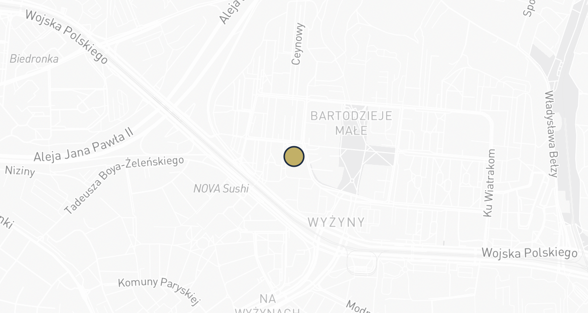 Mapa dojazdu: Przychodnia Weterynaryjna - Przy Kładce Weterynarz Bydgoszcz