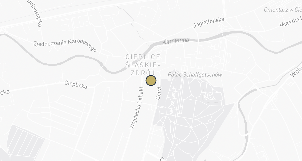 Mapa dojazdu: Przychodnia Weterynaryjna Cieplicka