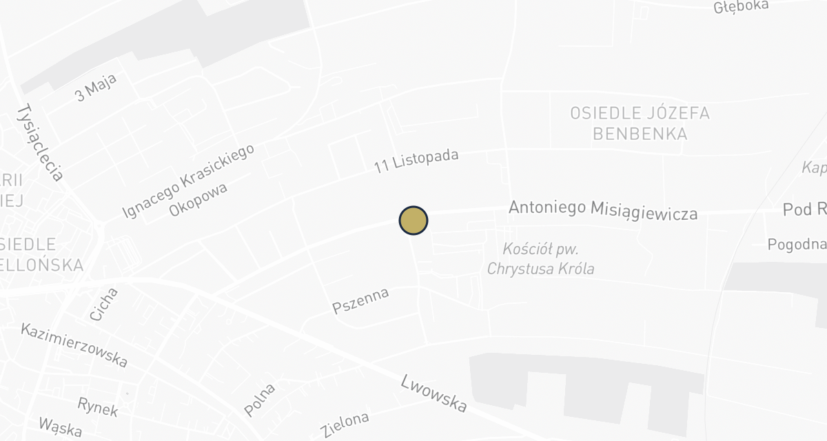 Mapa dojazdu: Centrum Weterynaryjne lek. wet. Beata Chmura-Musiała
