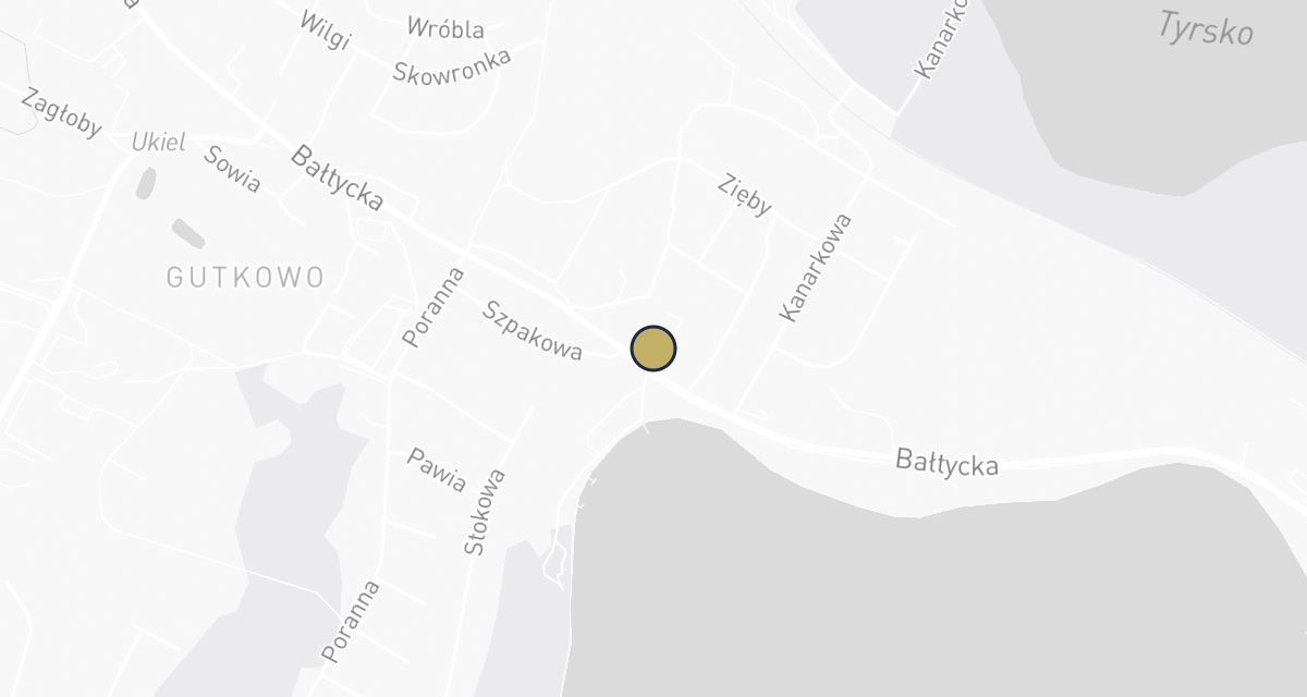 Mapa dojazdu: Przychodnia Weterynaryjna Gutkowo