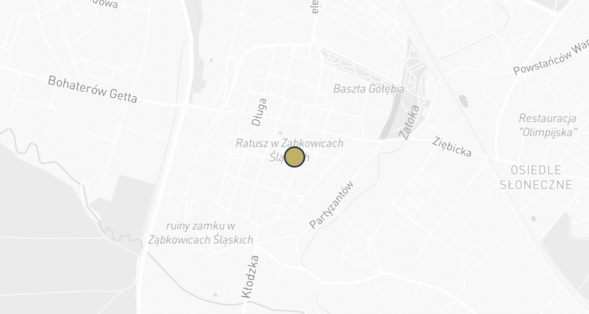 Mapa dojazdu: Bardo. Lecznica dla zwierząt. Filia