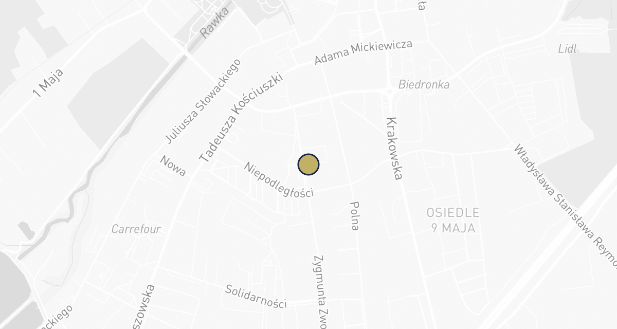 Mapa dojazdu: Przychodnia Weterynaryjna Lilivet