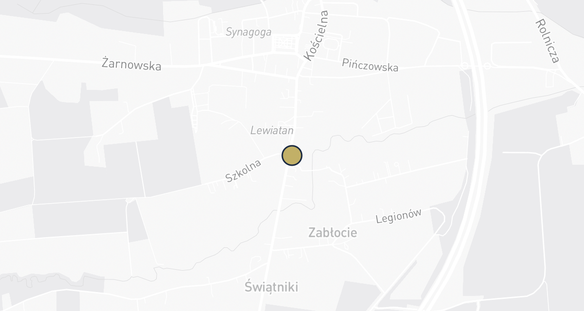 Mapa dojazdu: Kruk Zbigniew. Lecznica dla zwierząt