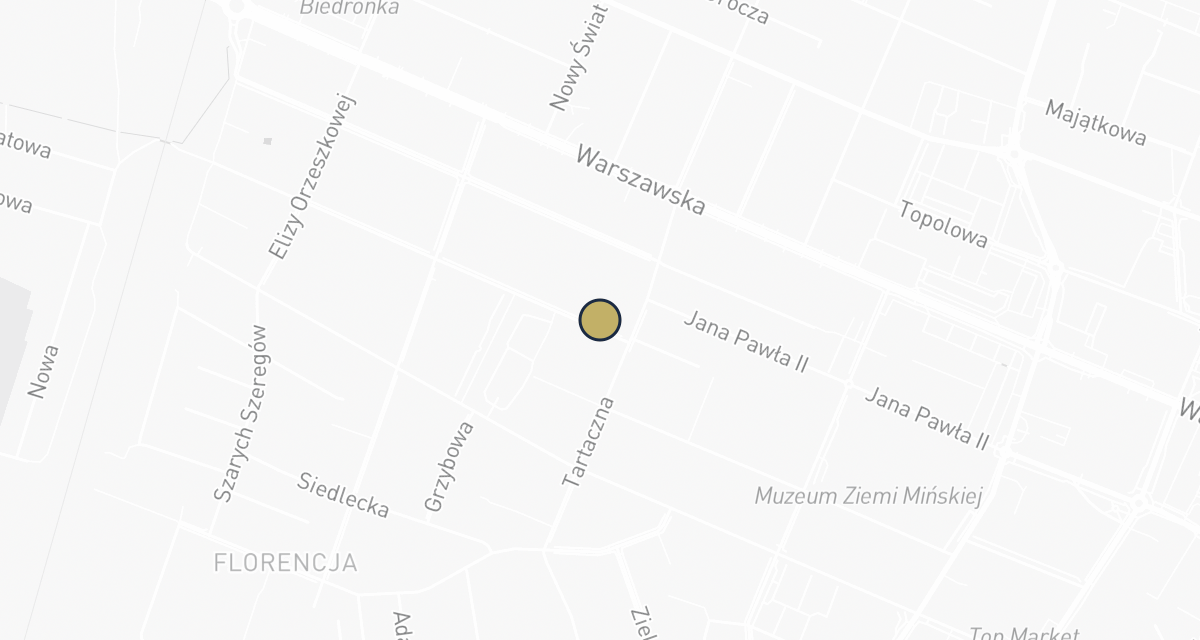 Mapa dojazdu: Gabinet Weterynaryjny VET-COM Mińsk Mazowiecki