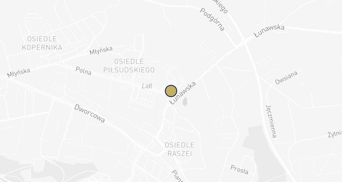 Mapa dojazdu: Gabinet weterynaryjny