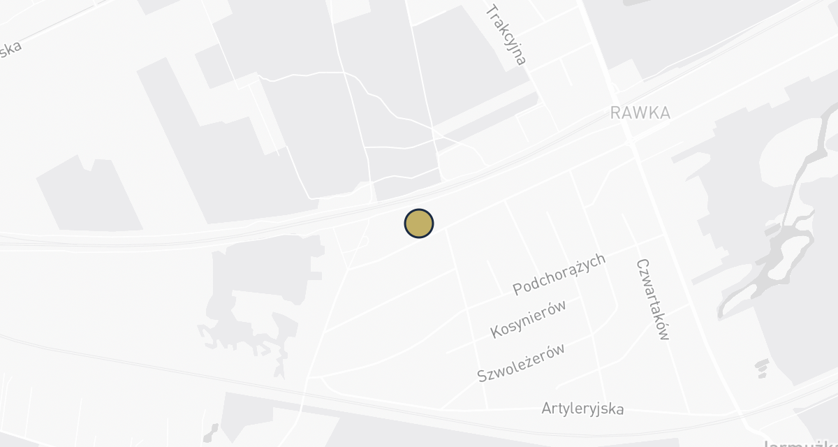 Mapa dojazdu: RawkaVet