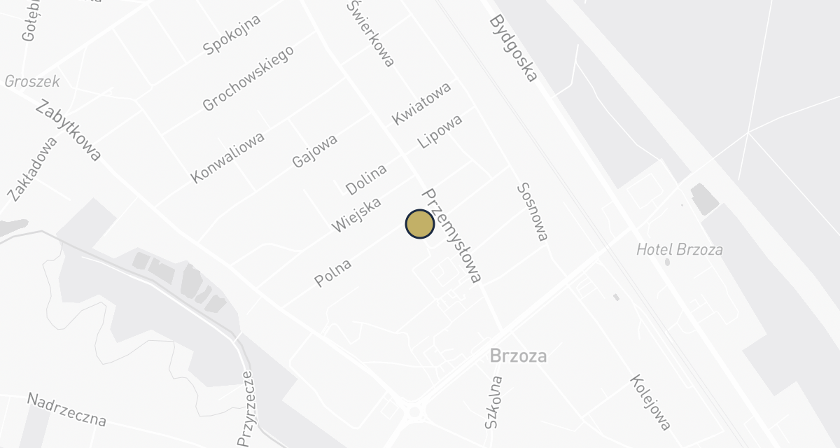 Mapa dojazdu: Gabinet Weterynaryjny "Brzoza" - Weterynarz wizyty domowe Bydgoszcz