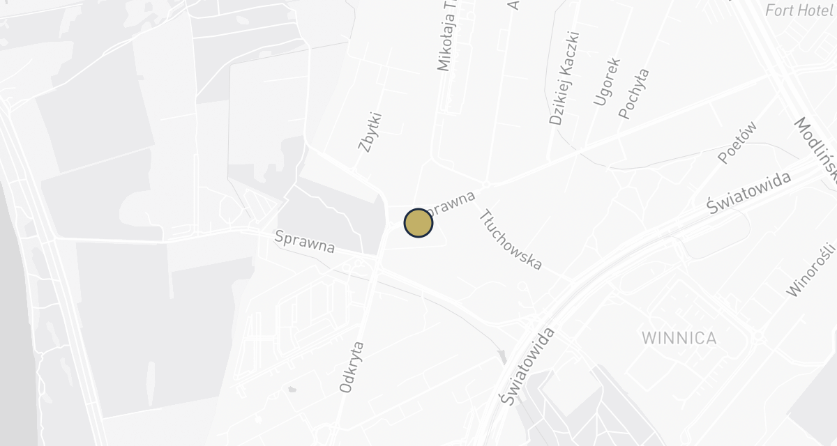 Mapa dojazdu: GABINET WETERYNARYJNY „OLWET” WARSZAWA