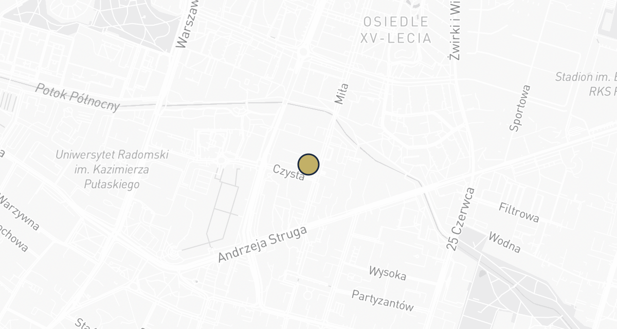 Mapa dojazdu: Cetrum Zdrowia Zwierząt